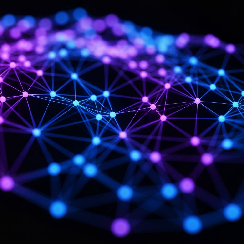 AI Network Background